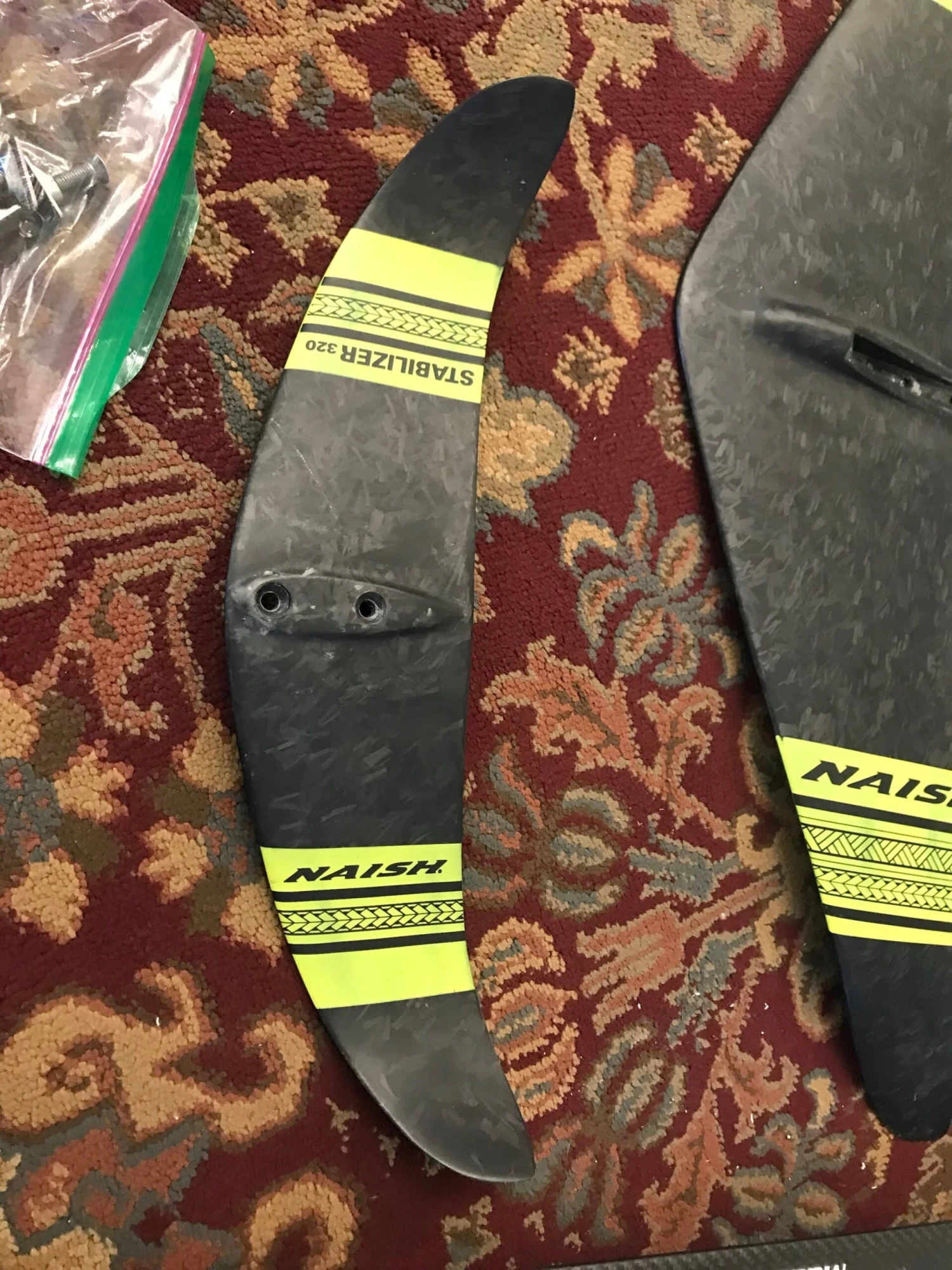 C S25 Naish 1150 USED Windsurf Foil W/ NoLimitz Carbon 83 Mast 4 C S25 Naish 1150 USED Windsurf Foil W/ NoLimitz Carbon 83 Mast - Image 2