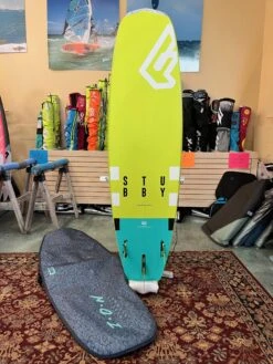 Fanatic Stubby 82 USED 2019 Windsurfing Board W/ Bag -Best Surf Discount IMG 6855 scaled 1